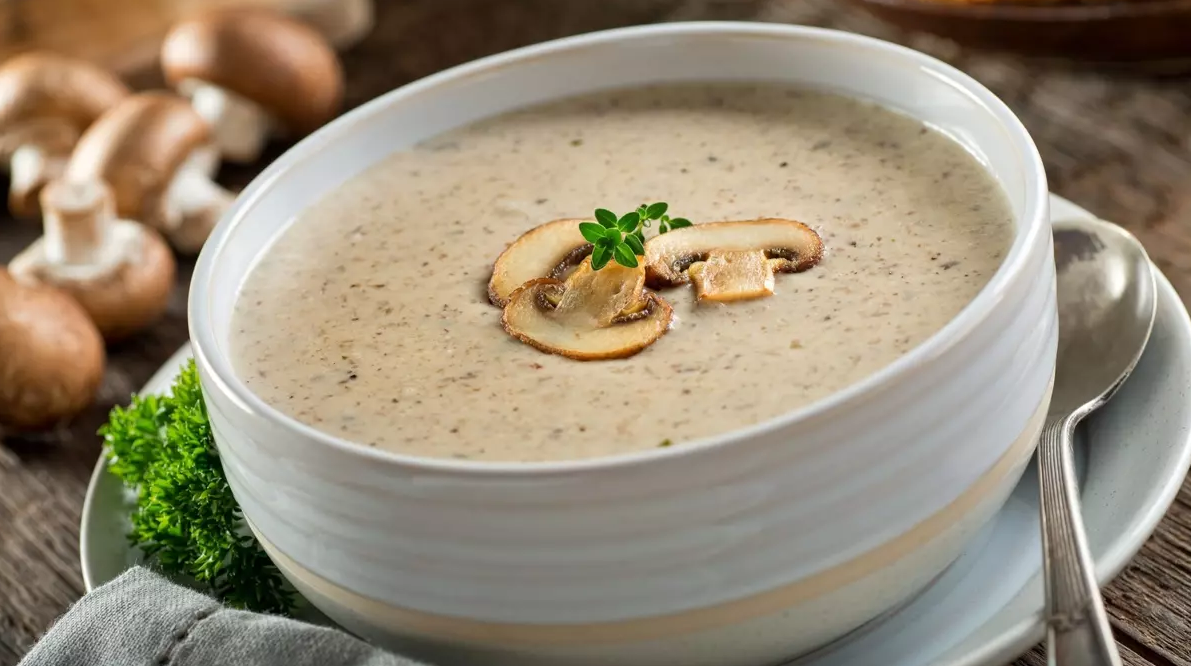 Keto Creamy Mushroom Soup